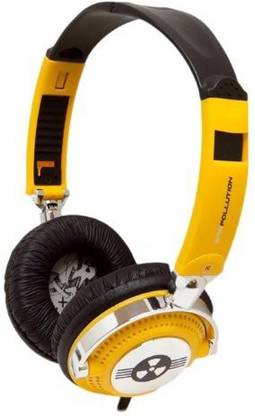 ifrogz Ep-Np-3400 Earpollution Nerve Pipe Headphones - Crest (/Black) Bluetooth without Mic
