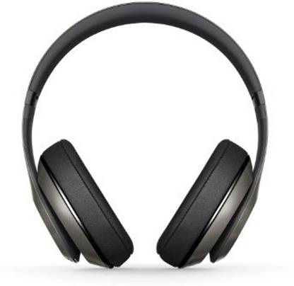 Beats Studio 2.0 Wi Over-Ear Headphone - Titanium (Certified Refurbished) Wired without Mic