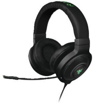 Razer Kraken 7.1 Surround Sound Over Ear Usb Gaming Headset-(Certified Refurbished) Wired without Mic