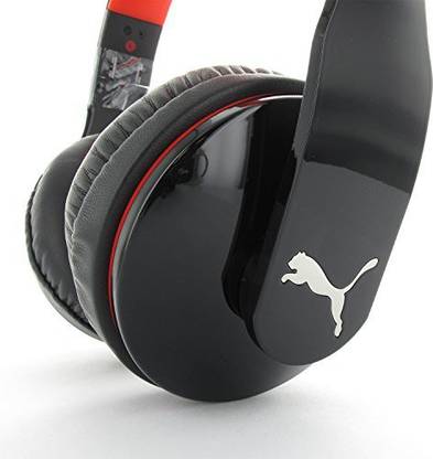 PUMA Pmad6010-Blk Vortice Over-Ear Headphone And Mic Bluetooth without Mic