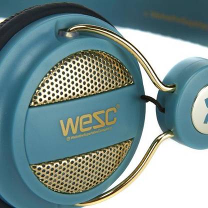 Wesc Oboe Headphones Adriatic Blue, One Size Bluetooth without Mic