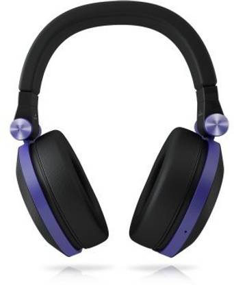 JBL E50Bt Blue Premium Wireless Over-Ear Bluetooth Stereo Headphone, Blue Bluetooth without Mic