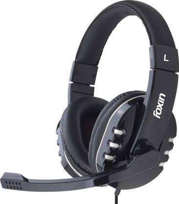 Foxin FHM-304U Black Wired without Mic