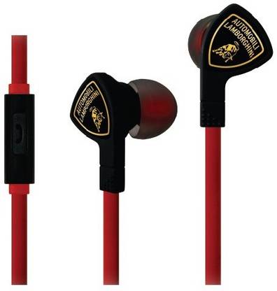 LAMBORGHINI Lamborghini Ear Phone Red Bluetooth without Mic