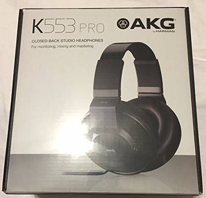 AKG K553 Pro Closed Back Studio Headphones Bluetooth without Mic