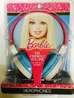 Tech2Go Barbie Fashion Headphones Wired Gaming Headset