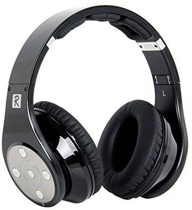 Bluedio R Plus Wireless Bluetooth Headphones With Micro Sd Card Slot (Black) Bluetooth without Mic