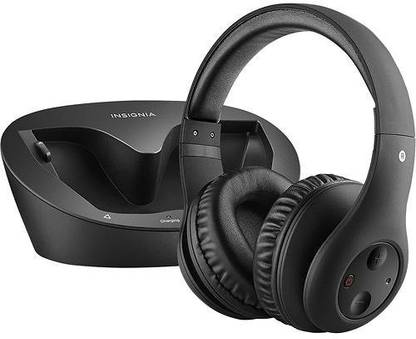 Insignia Wireless Over-The-Ear Headphone Bluetooth without Mic