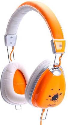 Summerland Idance Funky 300 Dj Stereo Headphones Orange / Wired without Mic