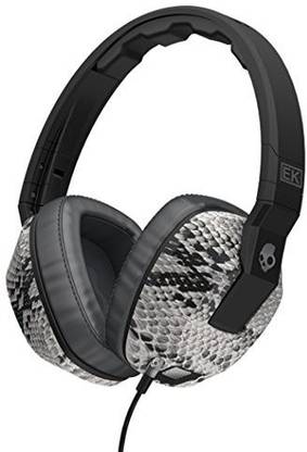 Skullcandy Crusher Headphones With Built-In Amplifier And Mic, Koston/Snake Wired without Mic