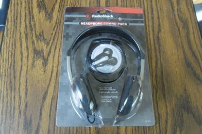 Radio Shack Headphone Combo Pack Bluetooth without Mic