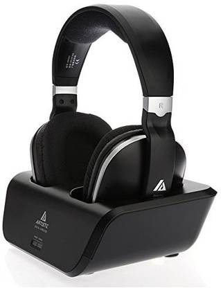 Artiste Adh300 Stereo 30M Distance Wi/ Wireless Dynamic Noise Cancelling 2.4Ghz Tv Headphone With 3.5Mm Jack For Mp3 Mp4 Computer Bluetooth without Mic