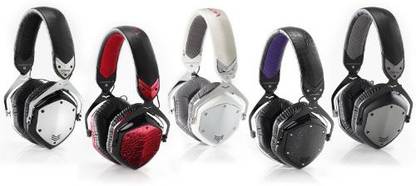 V-MODA Crossfade Lp Over-Ear Noise-Isolating Metal Headphone (Rouge) Bluetooth without Mic