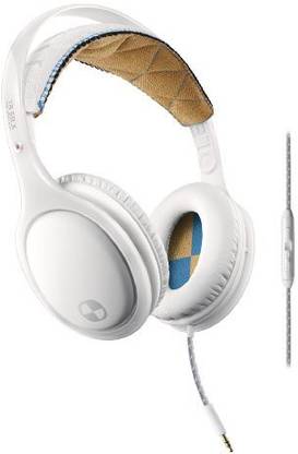 PHILIPS O'Neill Sho9565Wt The Stretch 2.0 Series Headband Headphones Universal Smartphone Headset Mic ( Sho9565) Wired without Mic