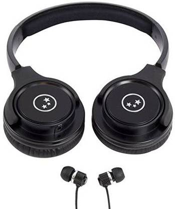 Able Planet Able Planet Linx Audio - Stereo Headphones + Sound Isolation Earphones Bluetooth without Mic