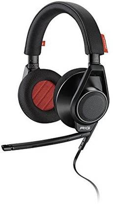 PLANTRONICS 201940-01 Rig Flex Gaming Headset With Two Mic Options Wired without Mic