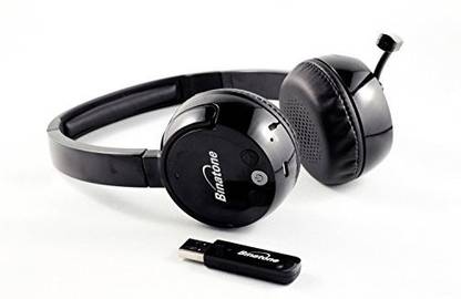 Binatone Wireless Headset For Pc - Highest Skype Certification - Comes With 3 Months Unlimited Us And Canada Calling Wired without Mic