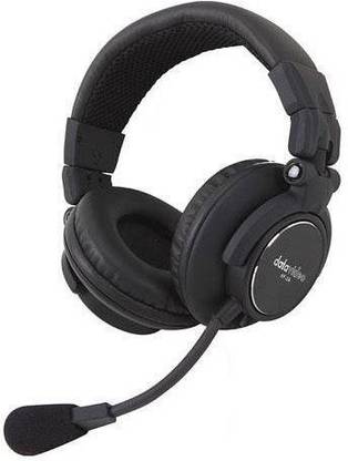 datavideo Hp-2A Dual Side Headset With 3.5Mm Jack For Itc Intercom Systems Wired without Mic