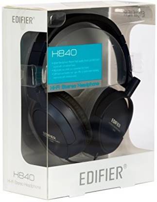 Edifier H840 Hi-Fi Over-Ear Noise-Isolating Gaming / Monitor Headphone - Blue Wired without Mic