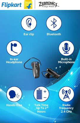 ZEBRONICS ZEB-BH498 Bluetooth