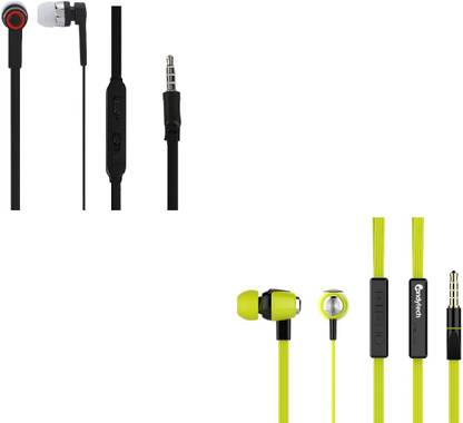 Candytech Stereo Dynamic Gaming Wired Headphones HF-S-30-VC-GN + HF-MT-BK Wired