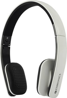 ZEBRONICS Happy Head White Bluetooth