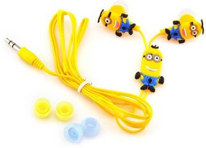 A CONNECT Z Minions Cartoon Design Good Sound ZR -253 Wired