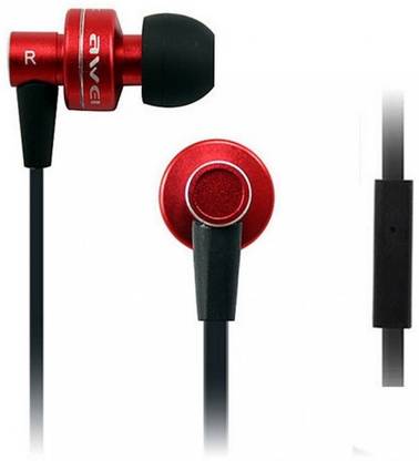 Awei Es-900i Earphone Super Bass With Mic Wired