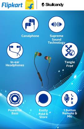 Skullcandy S2IKDY-102 Ink'd Headset
