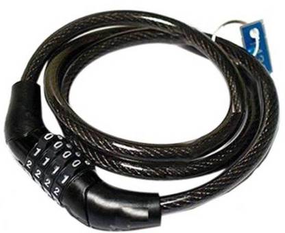 Truelinks Silicone, Iron Combination Lock For Helmet