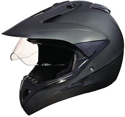 STUDDS Motocross Plain Motorbike Helmet