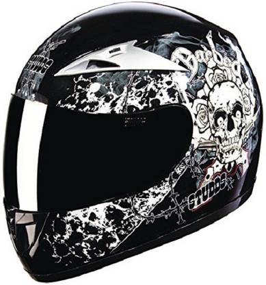 STUDDS Scorpion D3 (Black, L) Motorbike Helmet