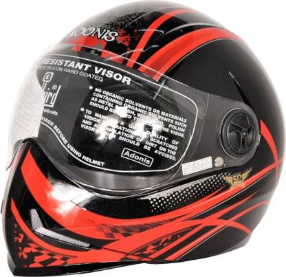 Steelbird Adonis Graphics Dot Full Face Motorbike Helmet
