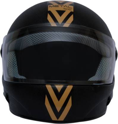 SAVIOUR Metal-Icc Motorbike Helmet