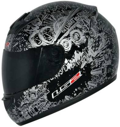 LS2 Lunatic Motorsports Helmet