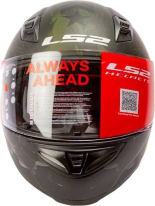 LS2 COMMANNDER with Anti-Fog Clear Visor Motorbike Helmet
