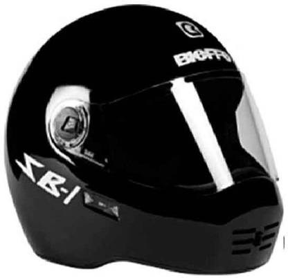 Steelbird SB-1 Dashing Black Motorbike Helmet