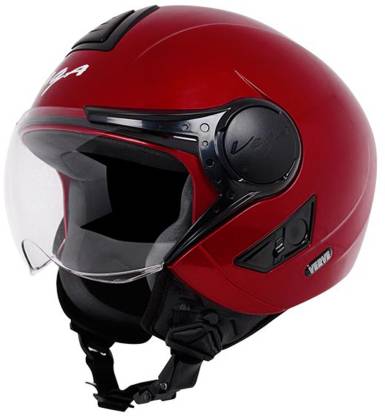 VEGA Verve Cherry Motorbike Helmet