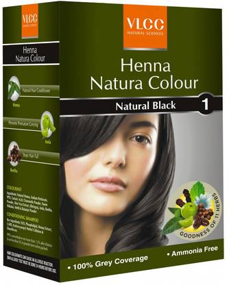 VLCC Henna Natura Colour - Black