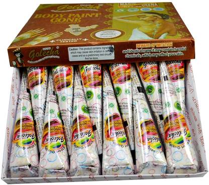Golecha White Henna Cones