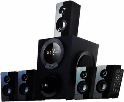 Jack Martin JM-9000BMFU 190 Watts RMS 5.1 Channel Tower Speaker with Bluetooth,FM Radio & USB Mini Hi-Fi System