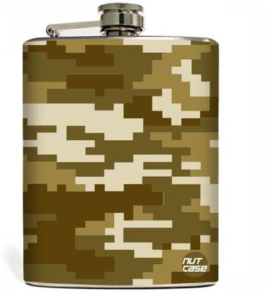 Nutcase You Bloody Ullu Stainless Steel Hip Flask