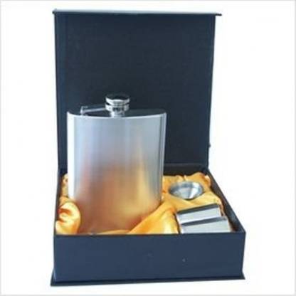 Smiledrive Matte Stainless Steel Hip Flask