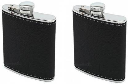 PHOENIX Twin Single Stitched Hip Flask