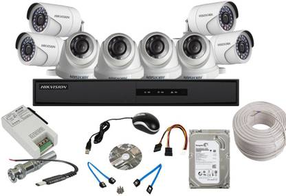 HIKVISION DS-7208HWI-SH::DS-2CE56C0T-IRP::DS-2CE16C0T-IRP Security Camera