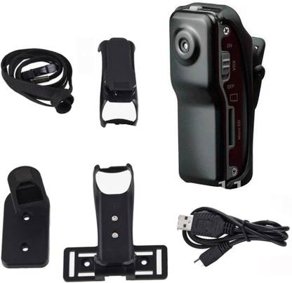 BM ENTERPRIISE Spy Wireless Mini DVR Hidden Digital Audio Video Recorder With USB Cable and Strap Spy Camera