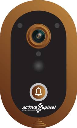 active pixel WiFi Smart Wireless Video Doorbell with Door Lock/Unlock function, Mobile Application, Real Infra-Red Night Vision, P2P One key WiFi Connection & Settings, Motion Detection with Phone Alerts, Audio & Video Chat, 1 Year Warranty from active pixel,8GB Inbulild Memory Video Door Phone