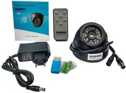 Trendzino ™ Night Vision CCTV Camera - Black with Memory Card Security Camera