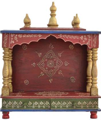 Shri Krishna Solid Wood Home Temple