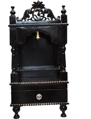 Pavitra Mandir Mahalaxmi Mandir Solid Wood Home Temple